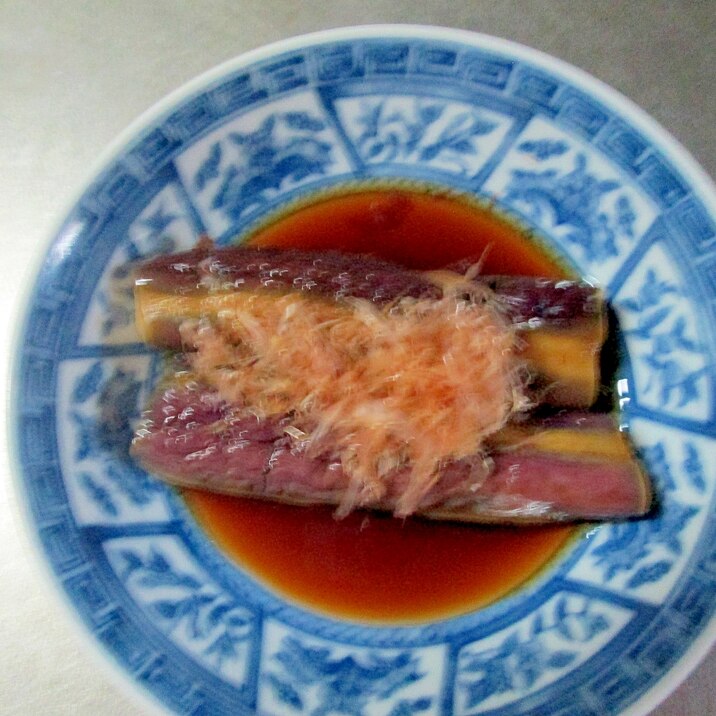 火を使わず 長なすの煮浸し レシピ 作り方 By カゲジジ 楽天レシピ